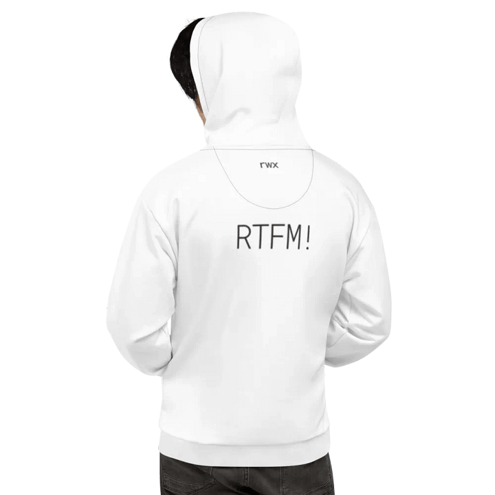 need help? RTFM! hoodie (light mode) product image (1)