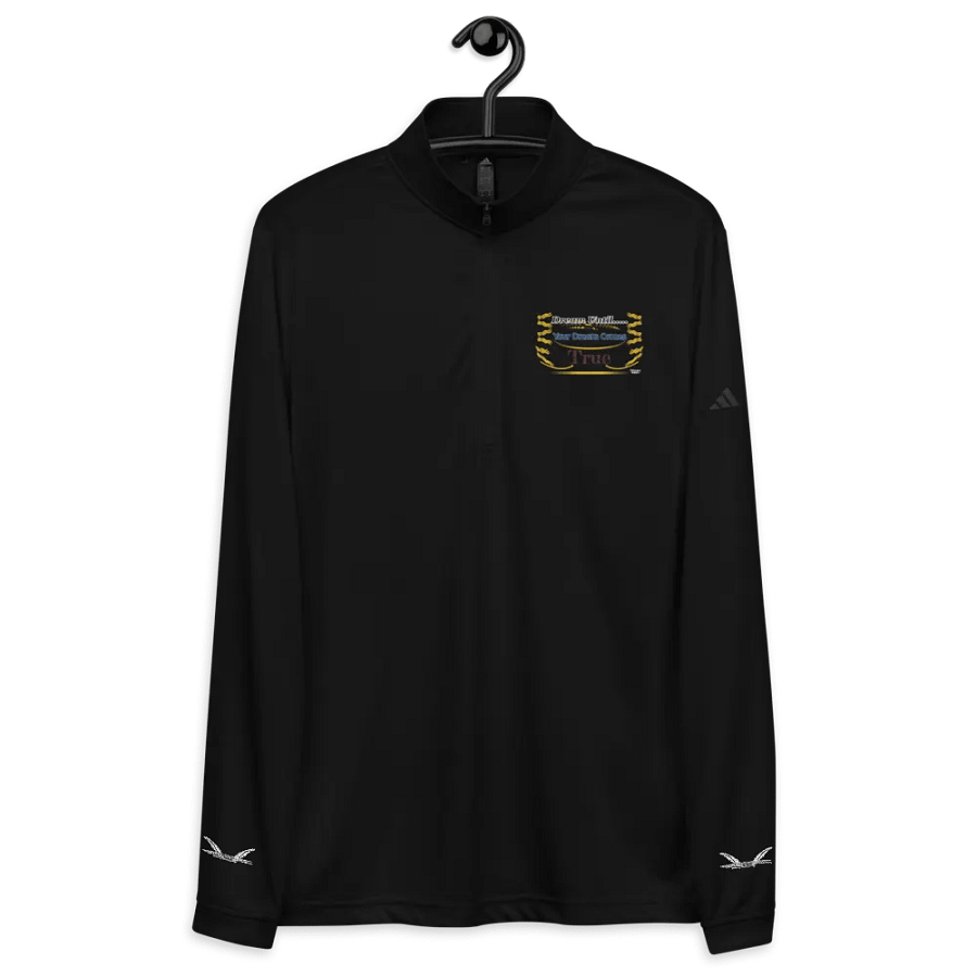 Dream Until.. Your Dream Comes True - Embroidered - Lightweight Quarter-Zip Pullover product image (12)