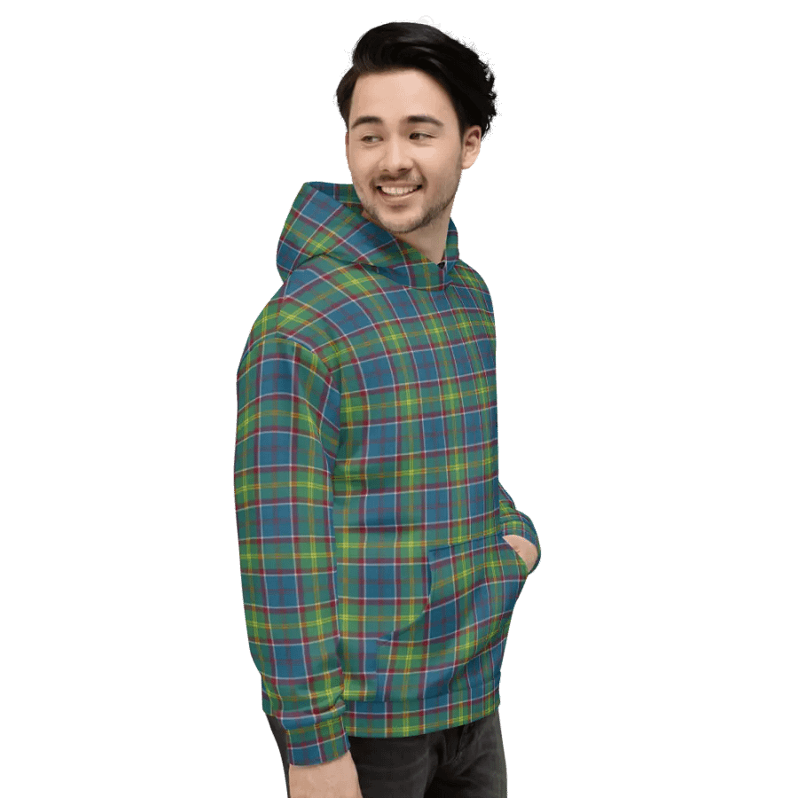 Ayrshire Tartan Hoodie product image (5)