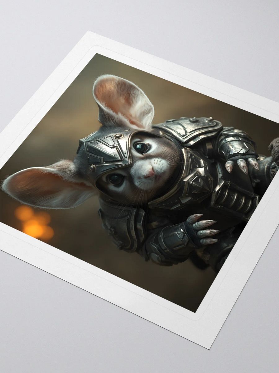 Chinchillum Warrior 1 (Sticker) product image (3)