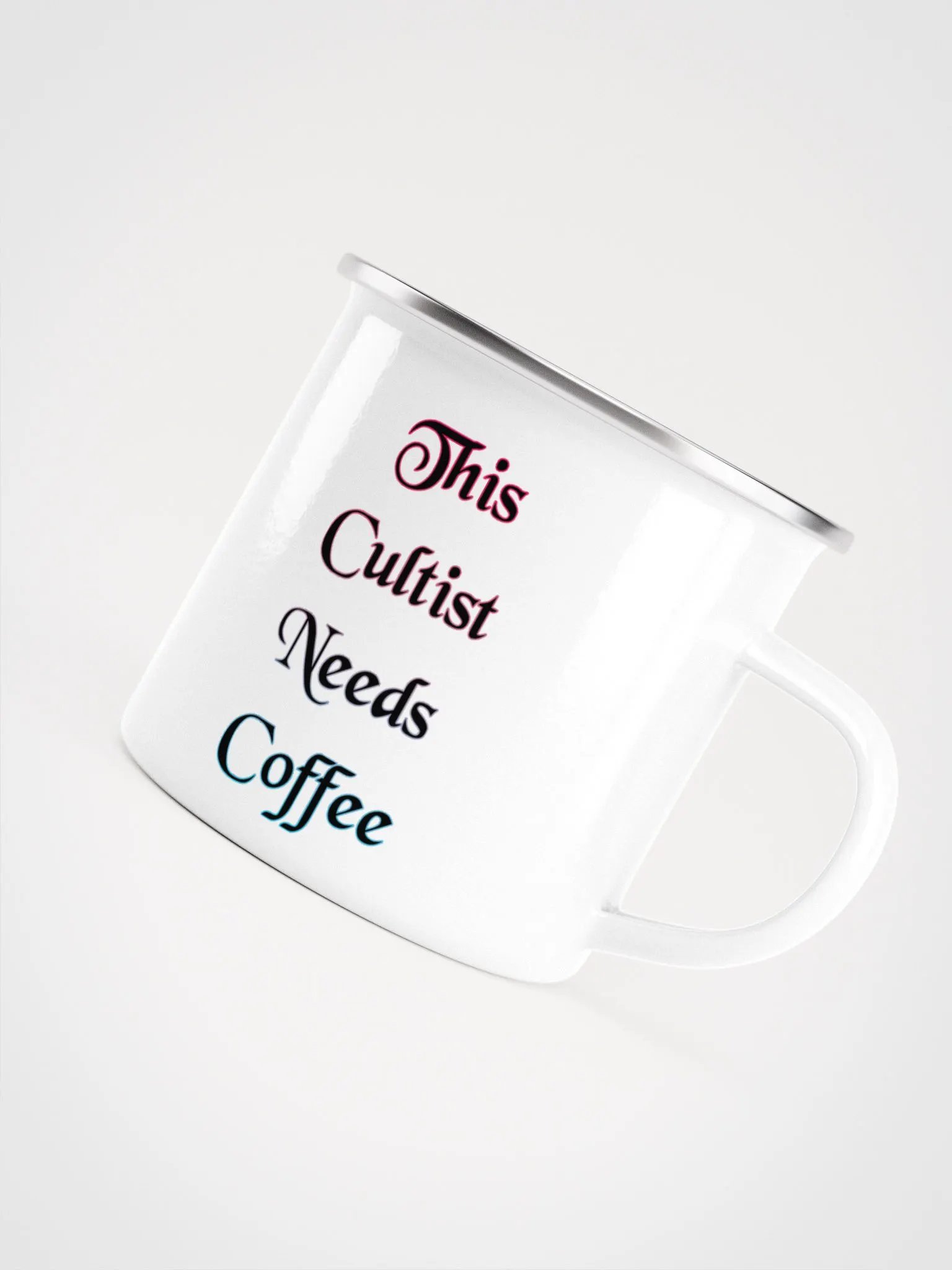 Cultist Brew Enamel Coffee Mug product image (4)