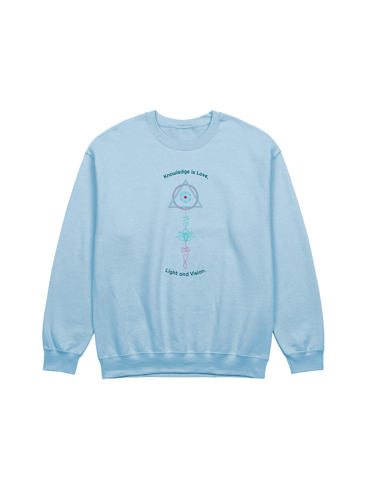 Knowledge Is Love Geometry Crewneck Sweatshirt product image (1)
