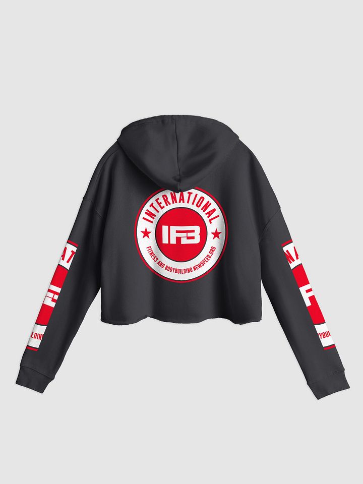 IFBNewsfeed.Org's Independent Trading Co. Women’s Lightweight Cropped Hoodie product image (2)