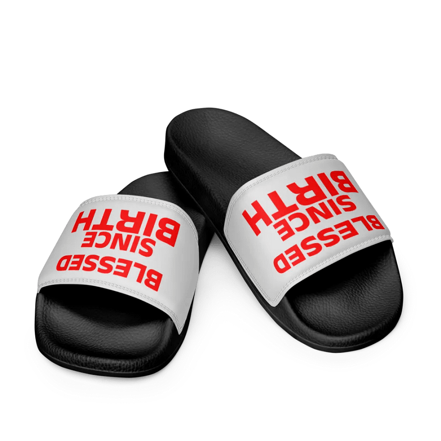 Blessed Since Birth Slides (Unisex) product image (9)