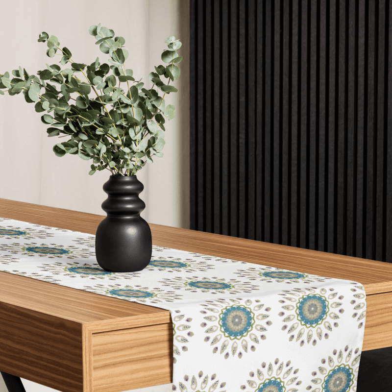 Phycadelic Creamy Bloom Table runner product image (2)