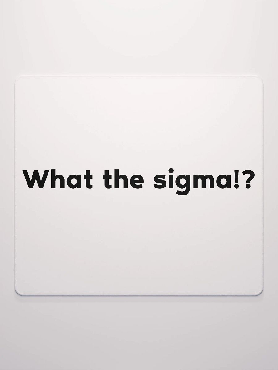 WHAT THE SIGMA GAMING MOUSE PAD!? (20% OFF!) product image (2)