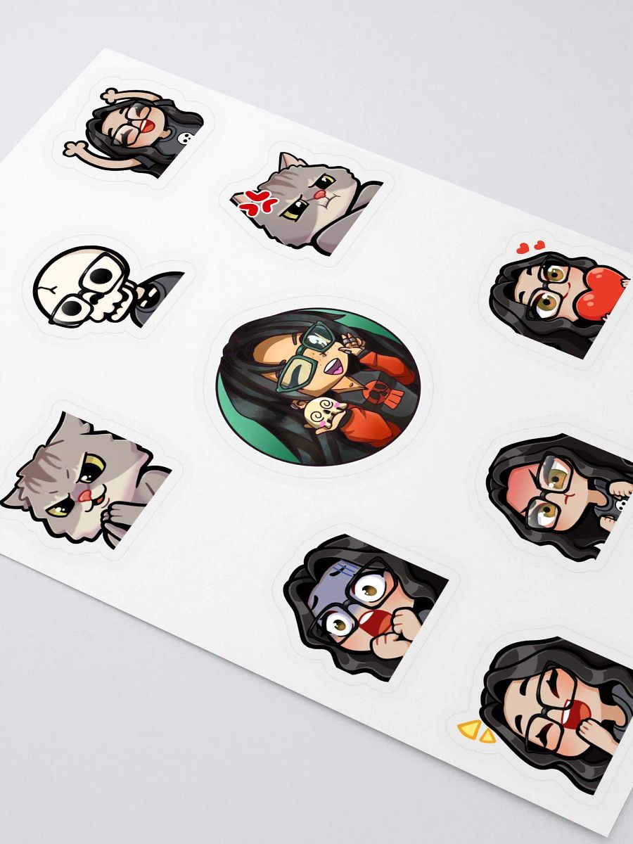 Snowmonk Emoji Sticker Sheet product image (3)