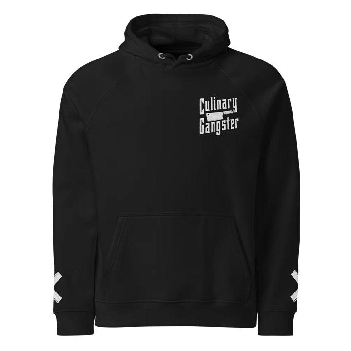 Culinary Gangster Embroidered Premium Organic Cotton Hoodie product image (1)