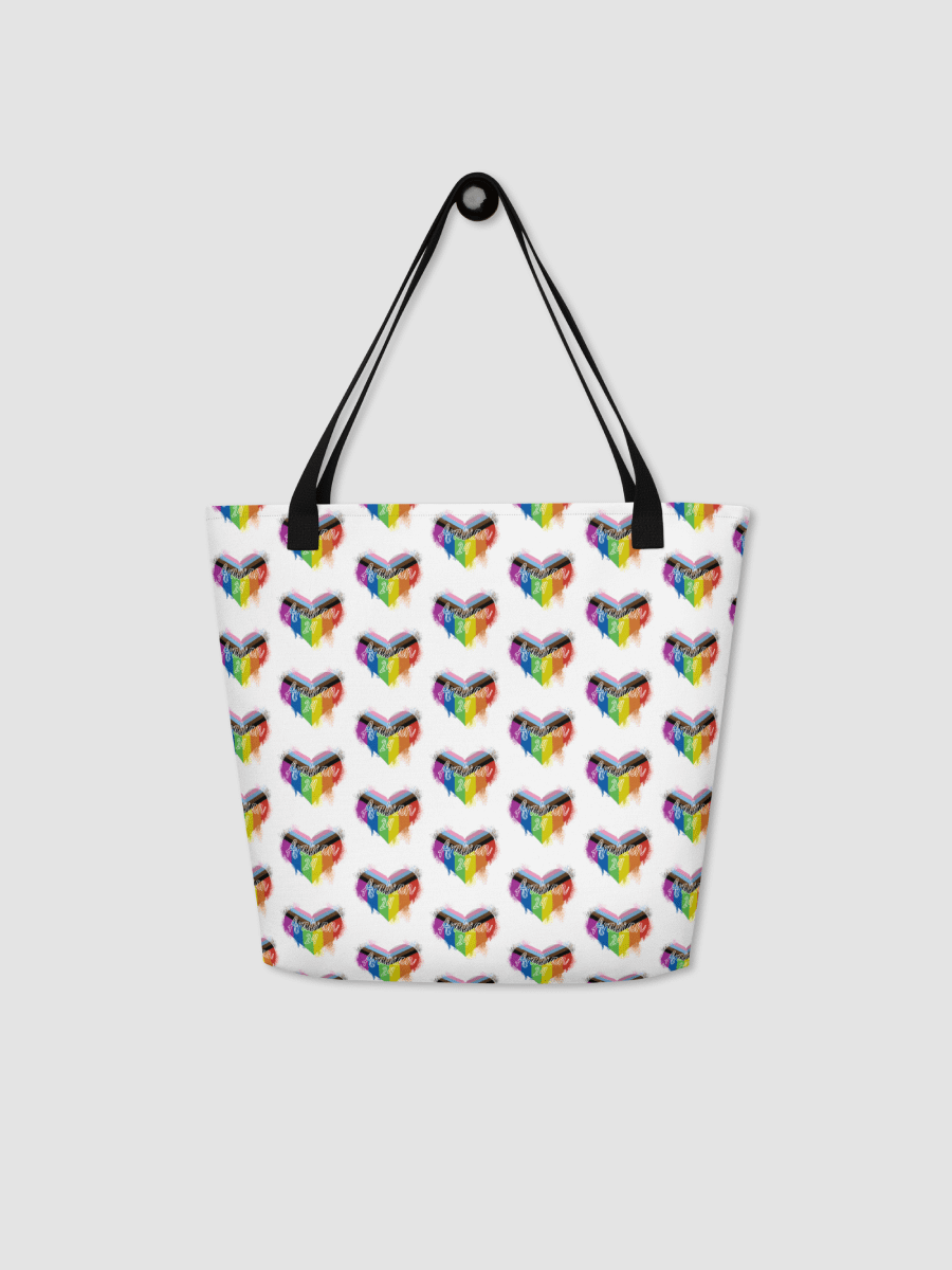 All-Over Print Large Tote Bag w/ Pocket product image (4)