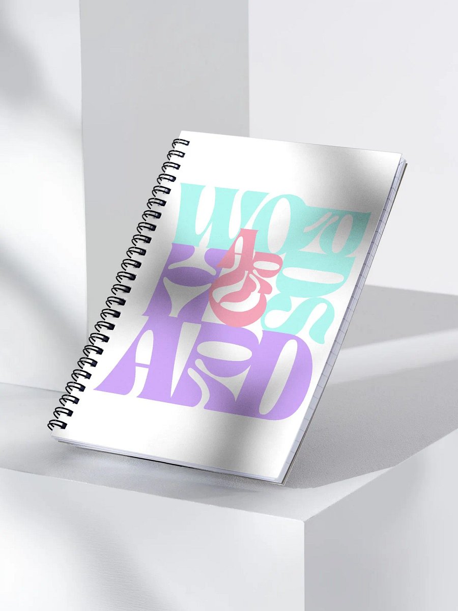Words Are Hard Notebook Color product image (3)