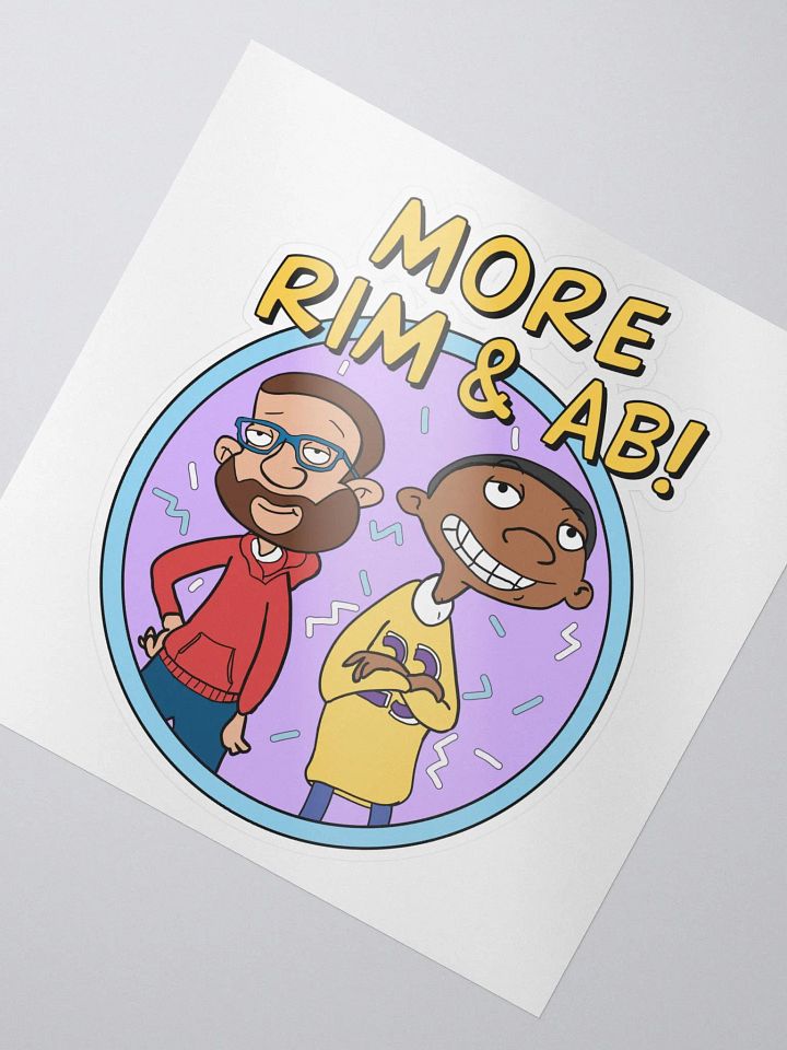 More Rim and AB! Circle Sticker product image (2)