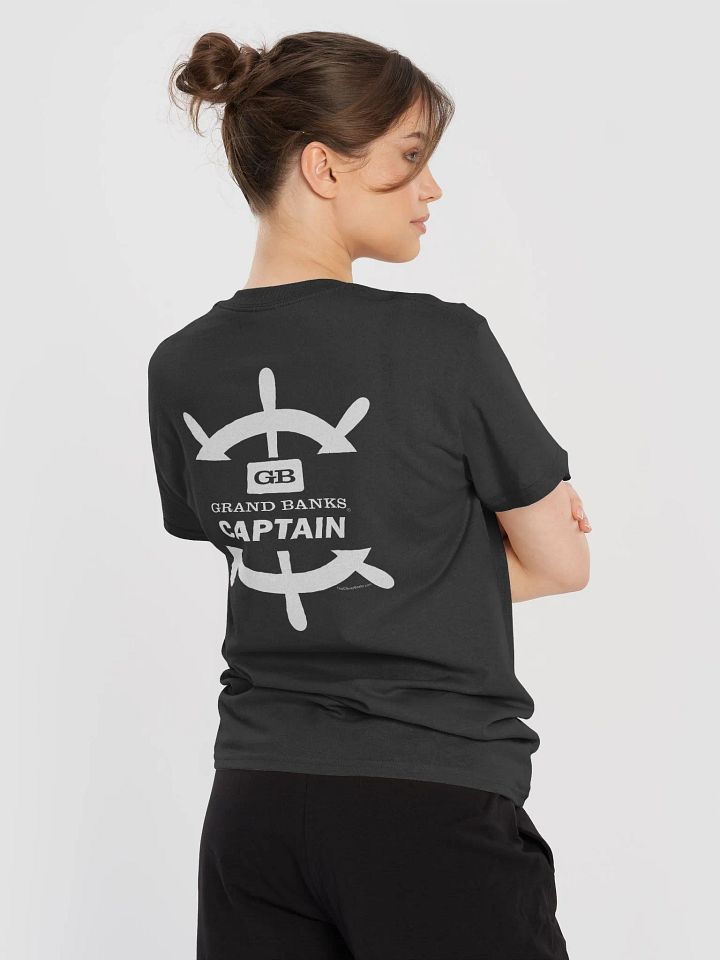 Grand Banks Captain - T-Shirt - Dark Shirt w/White Logo product image (1)