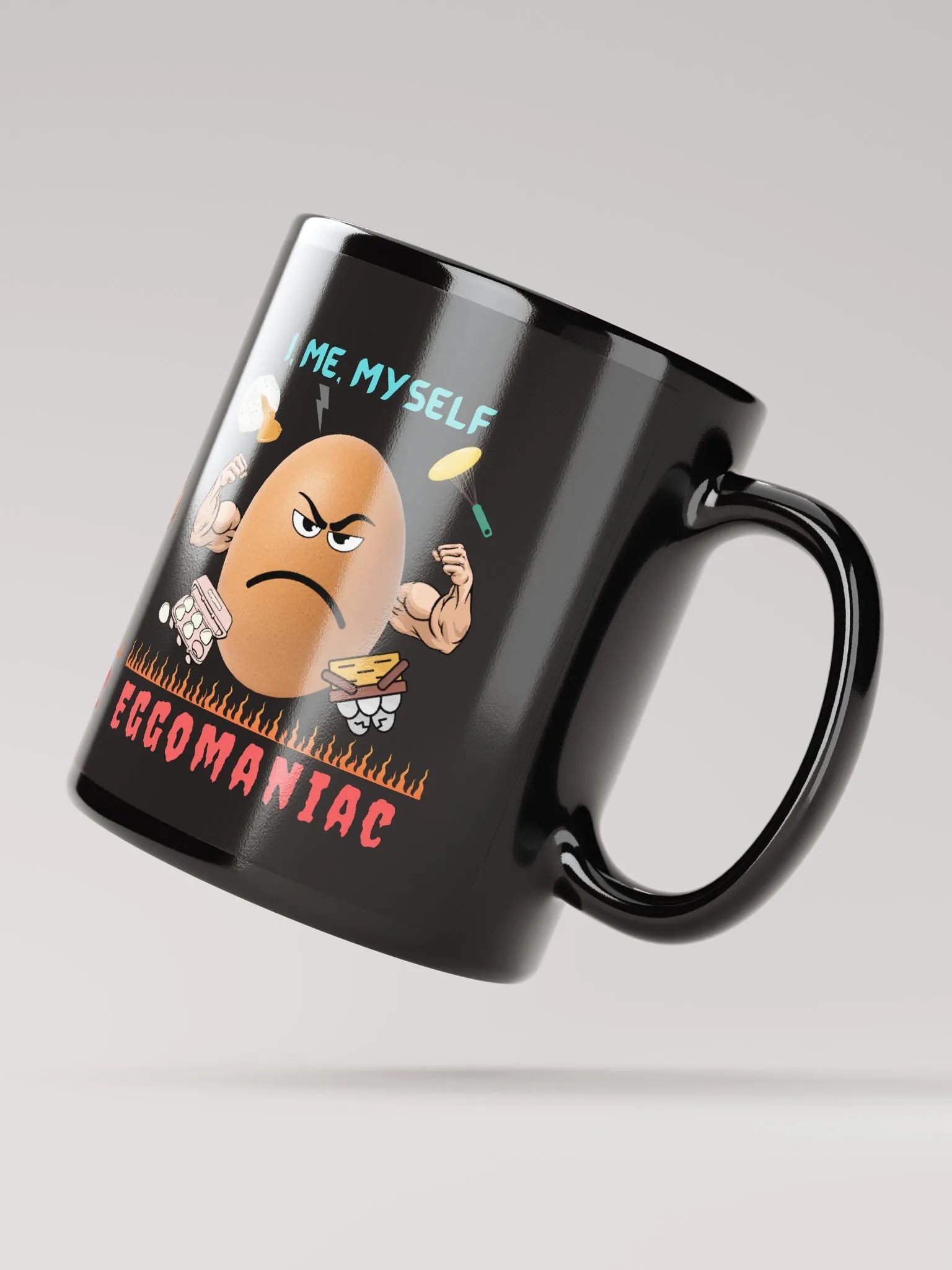 Eggomaniac - Easter Egg Black Mug product image (2)