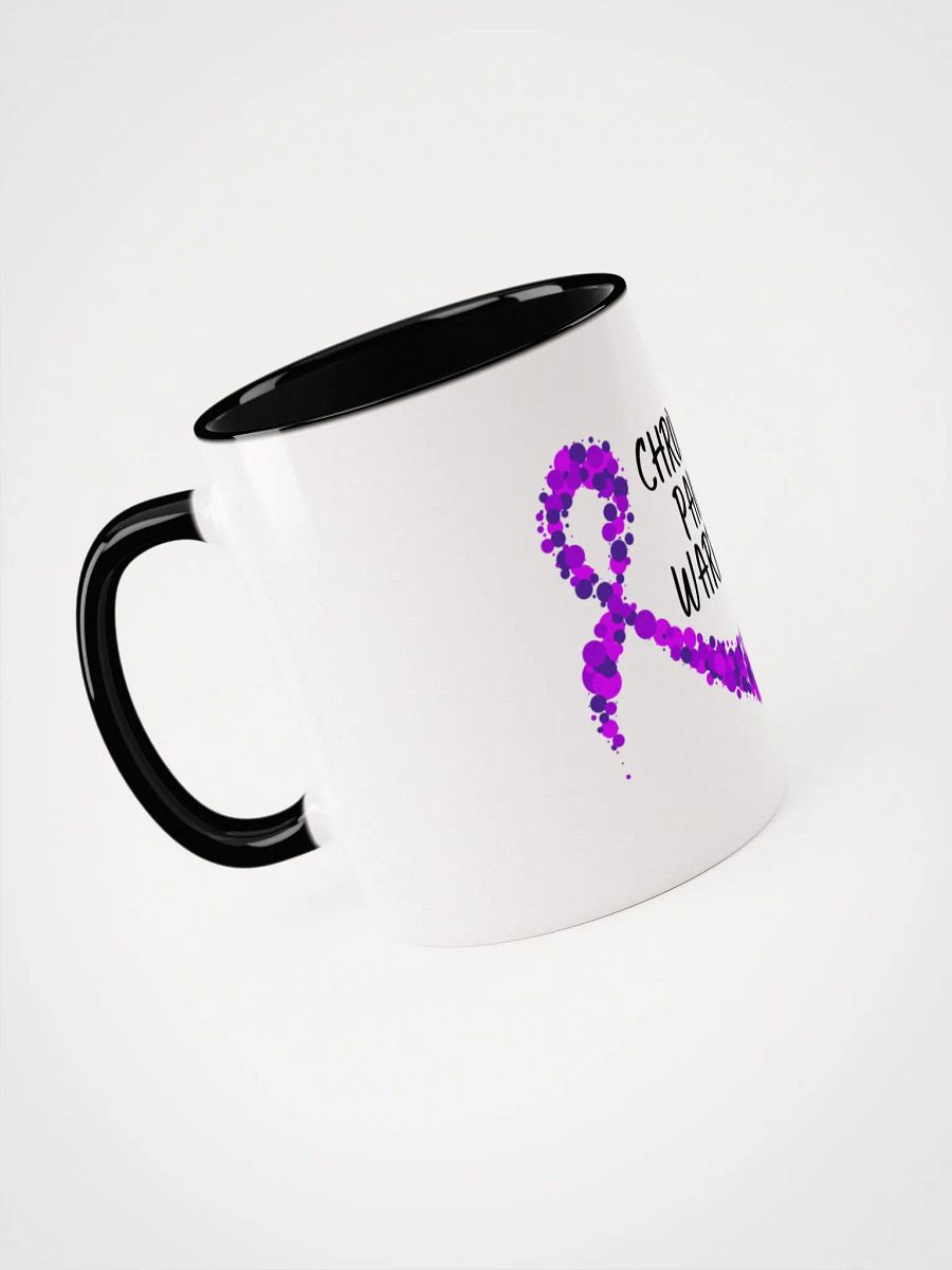 Chronic Pain Warrior Bubble Ribbon Mug- Choose Your Color product image (4)