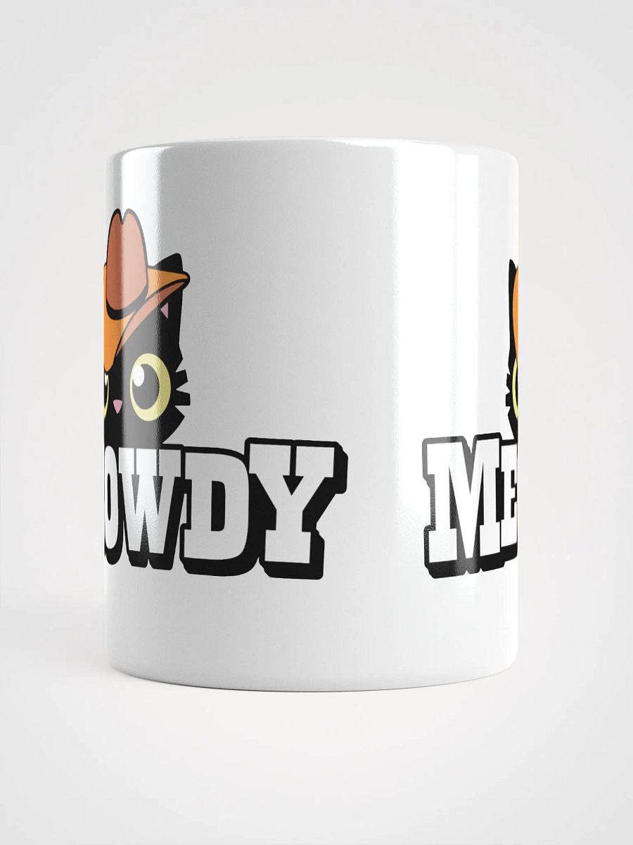 Meowdy Mug: Adorable Cat Cowboy Ceramic Coffee Mug product image (9)