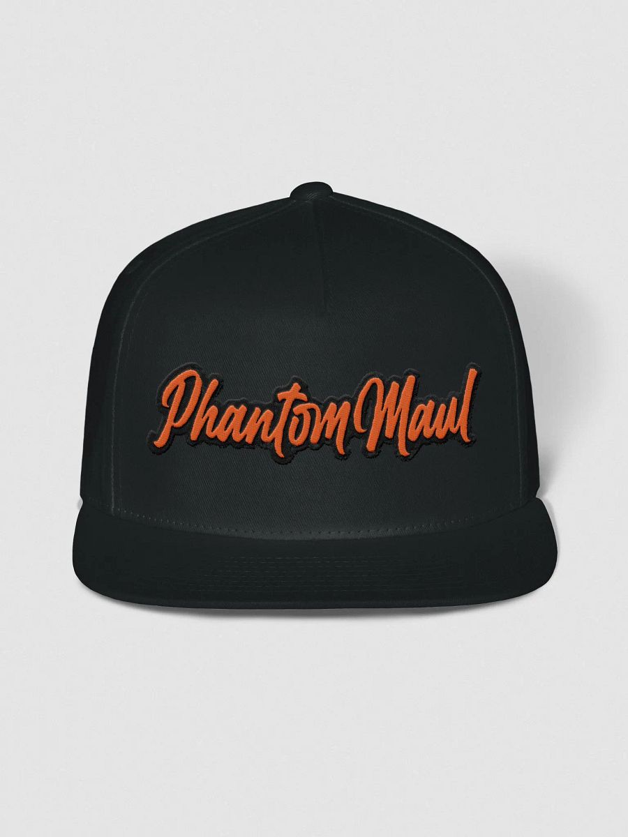 Snap-Back 'PhantomMaul' Orange Lettering product image (1)