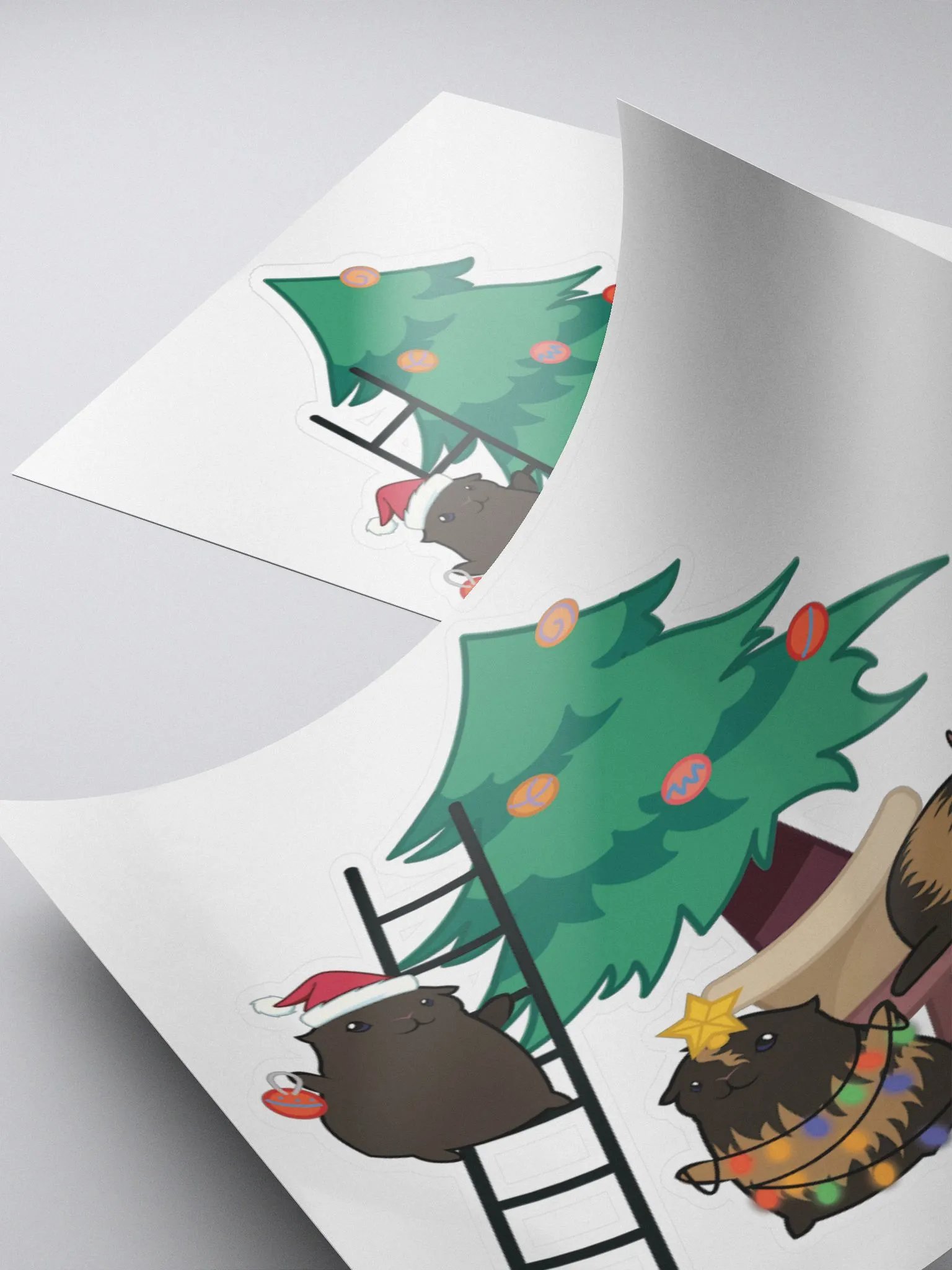 Honkmas piggies sticker product image (4)