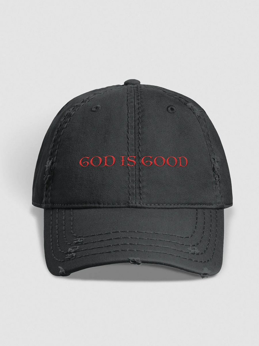 God Is Good Distressed Hat product image (1)