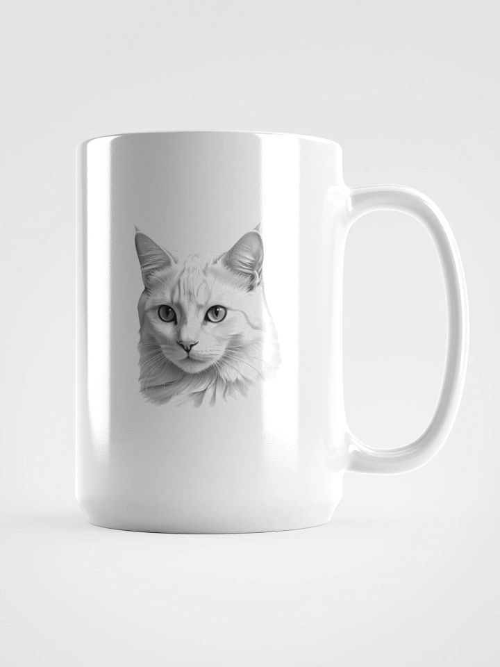 Elegant Cat Sketch Mug product image (1)
