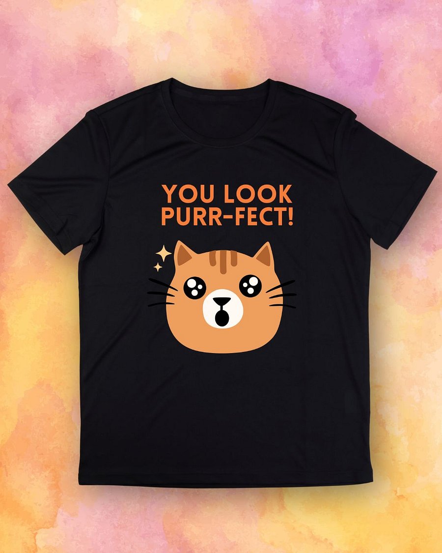 You Look Purr-fect Cat T-Shirt product image (1)