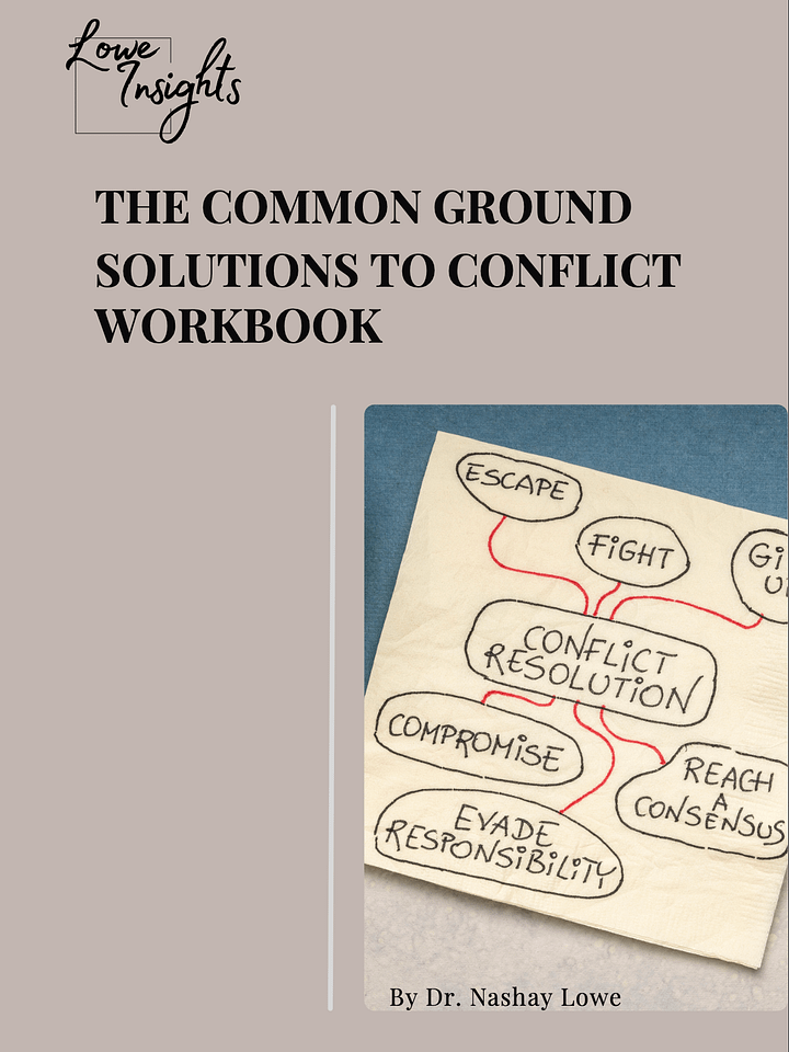 Common Ground Solutions to Conflict Digital Workbook product image (1)