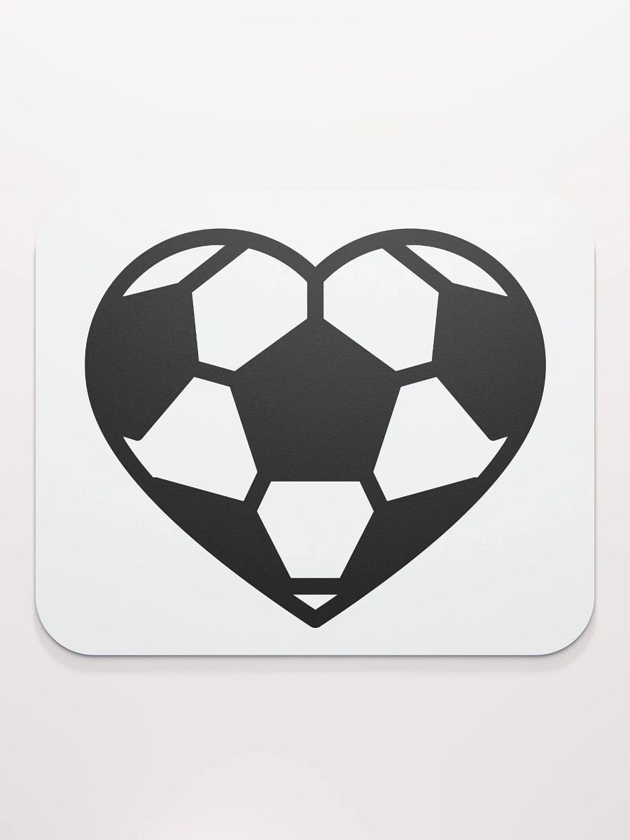 Soccer Love Mouse Pad product image (2)