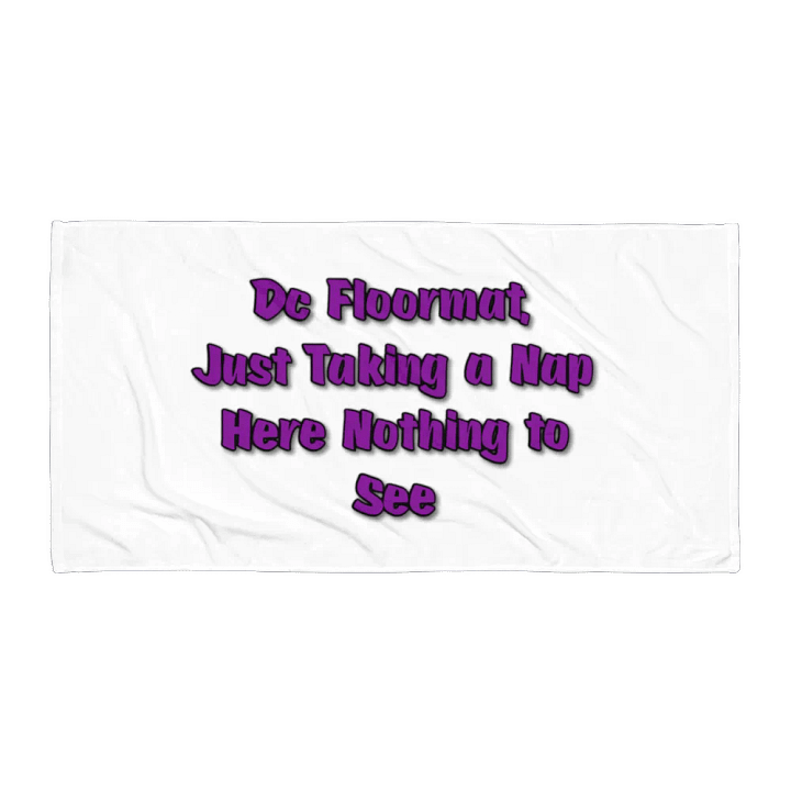 Napping DC Floormat Towel product image (1)