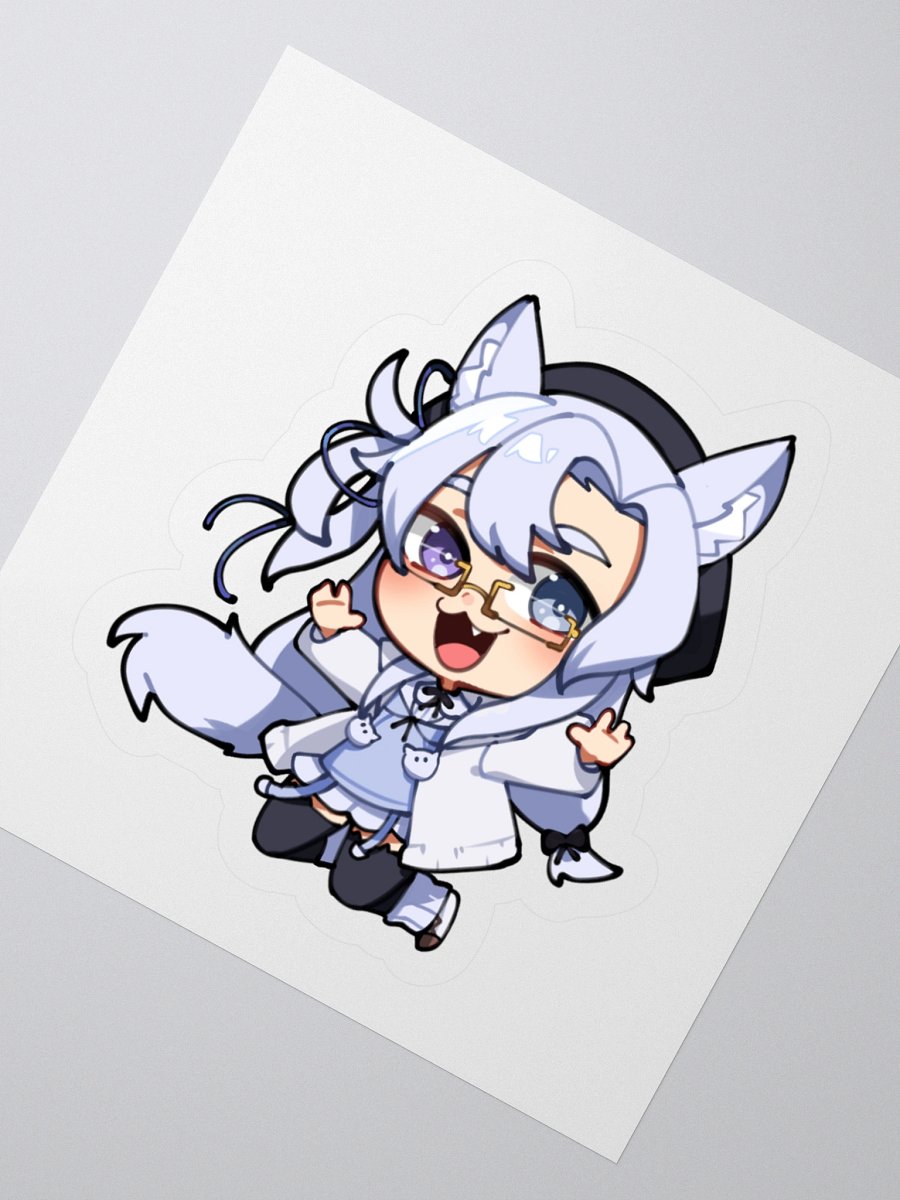 [xrez] Chibi Sticker (3" x 3") product image (2)