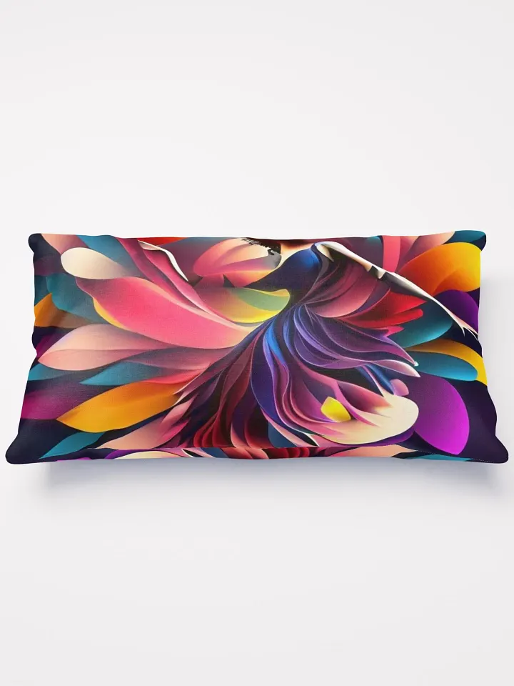 Fuel Your Adventure with the Floral Dance Throw Pillow product image (1)