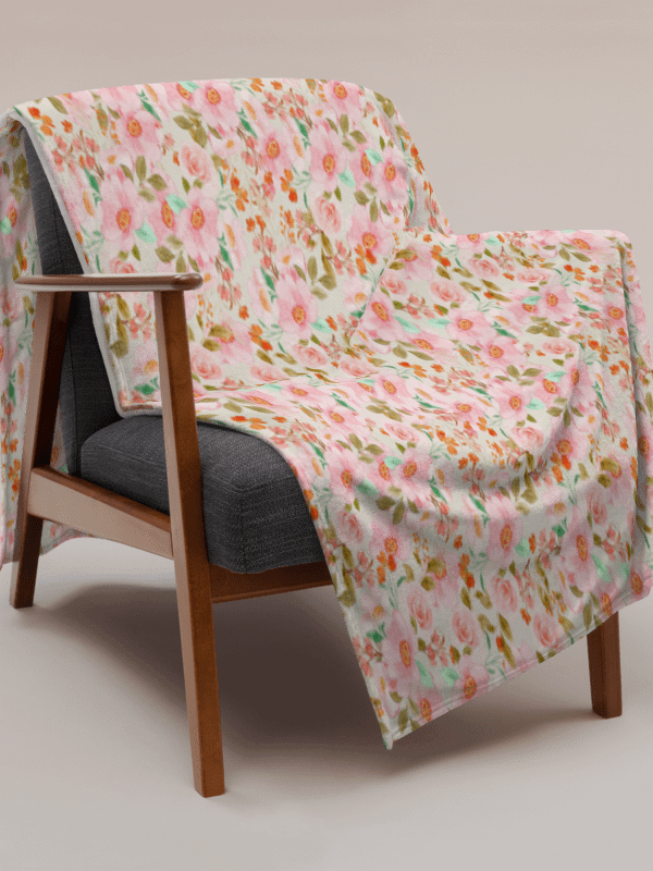 Pink Roses Blanket product image (3)