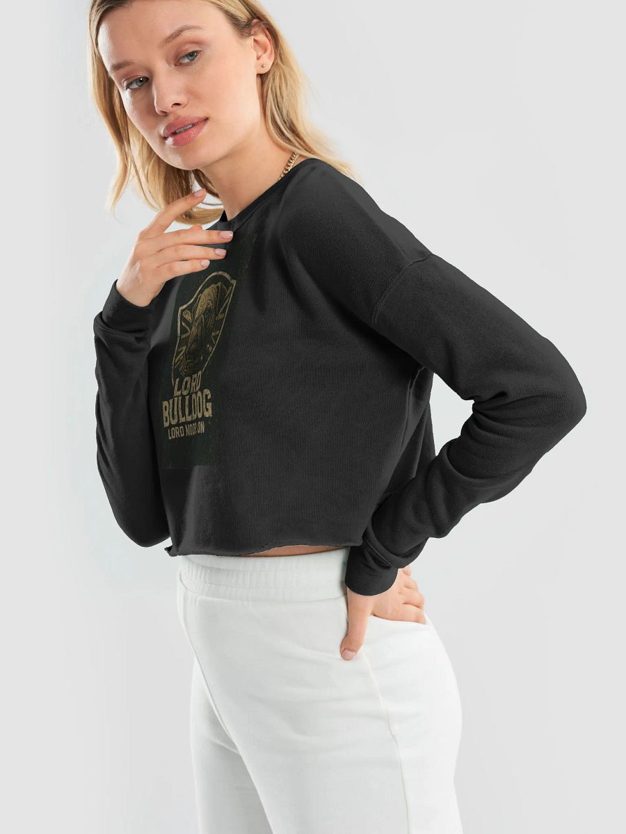 L0rd Bulldog Emblematic Crop Sweatshirt product image (10)