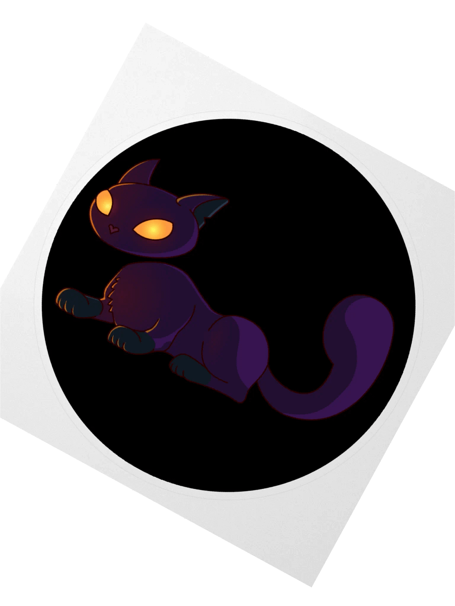 Infernal cat - Sticker product image (2)