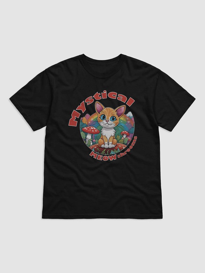 Mystical MEOWshrooms Cotton Tee product image (1)