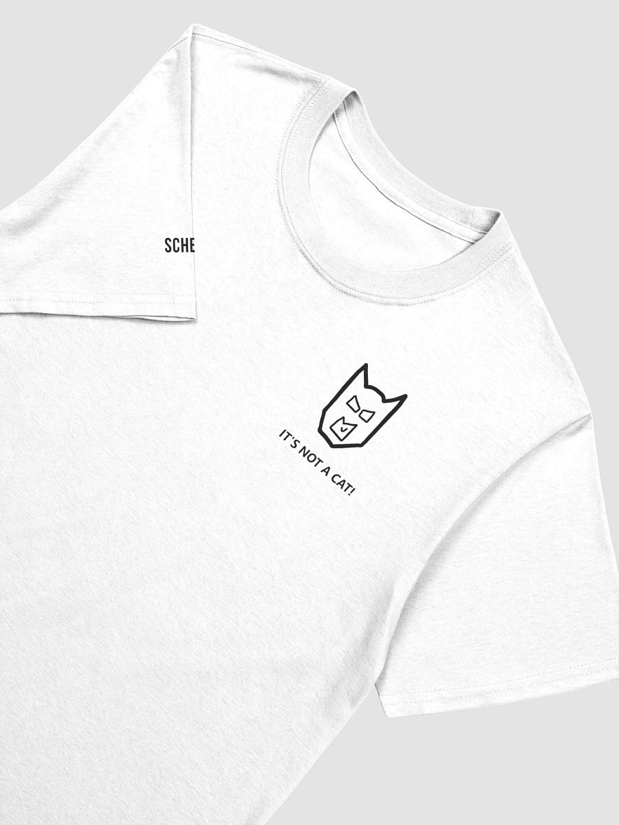 Not A Cat T-Shirt-Gilgan WHITE product image (3)