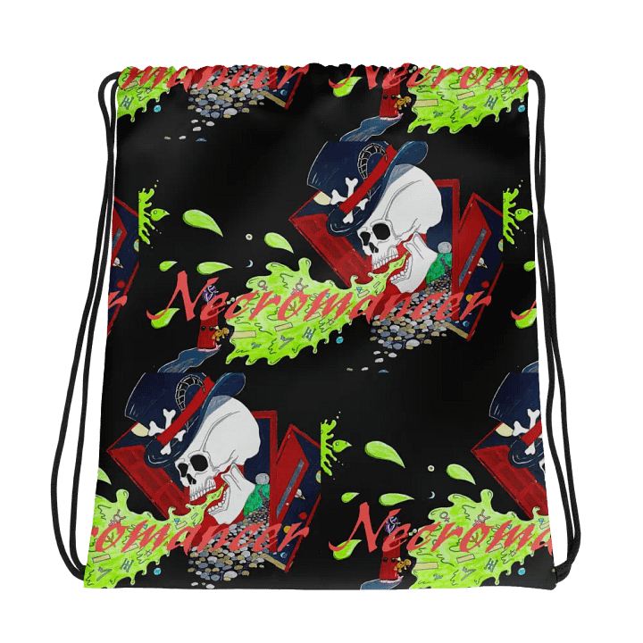 Necromancer All-Over Drawstring Bag product image (1)