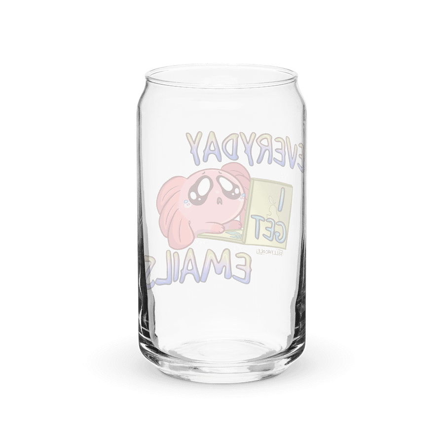 Everyday I Get Emails Spud Glass Can product image (6)