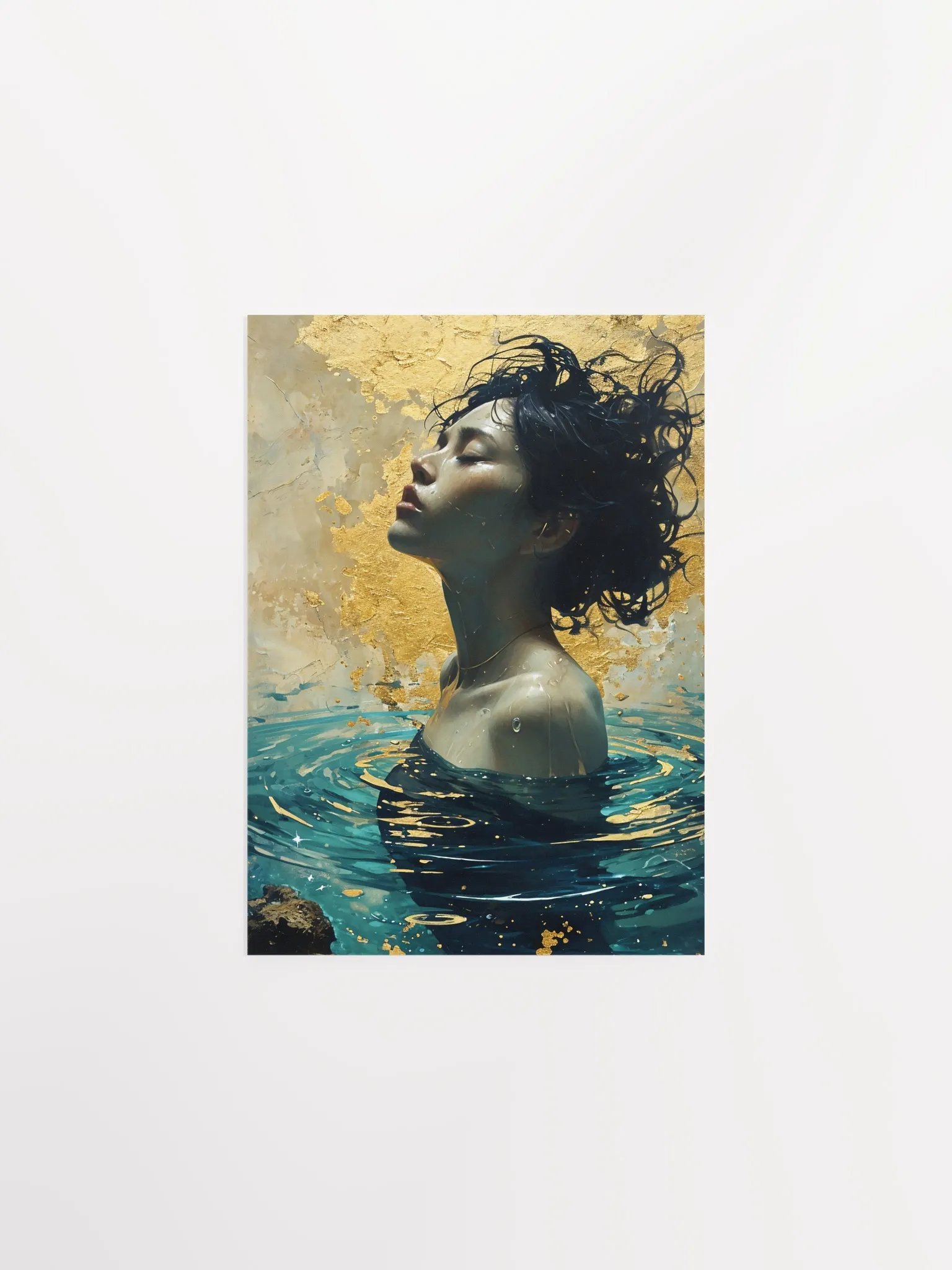 Golden Serenity Poster product image (1)