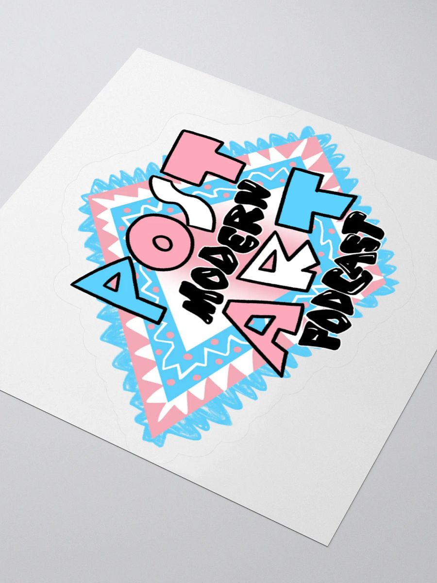 Official Logo Sticker - Trans Variant product image (9)