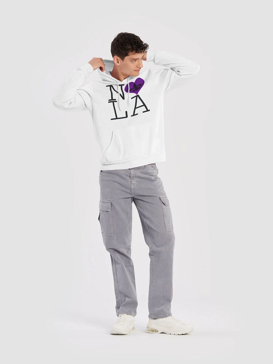 I LOVE NOLA **SUPERSOFT BIGSHOT HOODIE** (PURPLE HEART) product image (40)