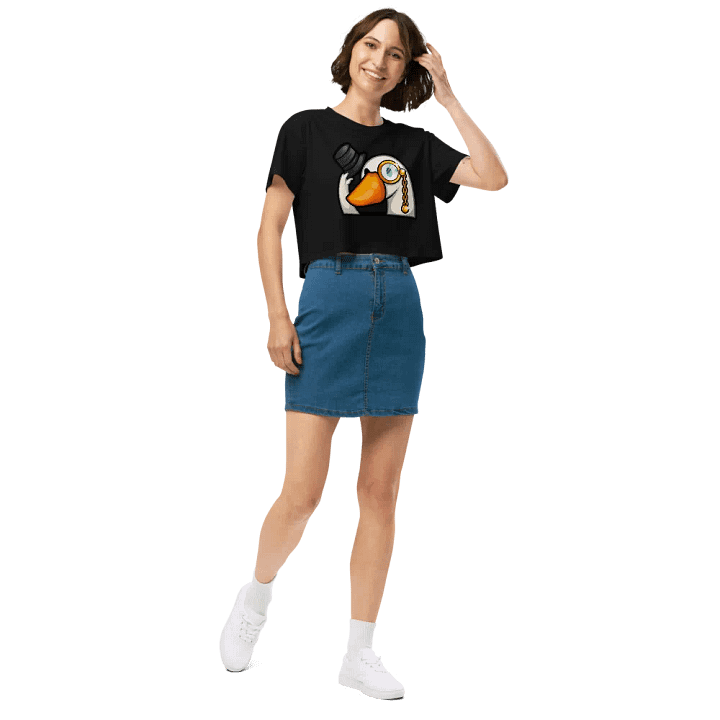 Dapper Goose Crop Top product image (2)