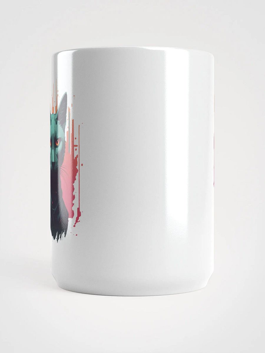Confident Cat Neon Sunglasses Mug product image (5)