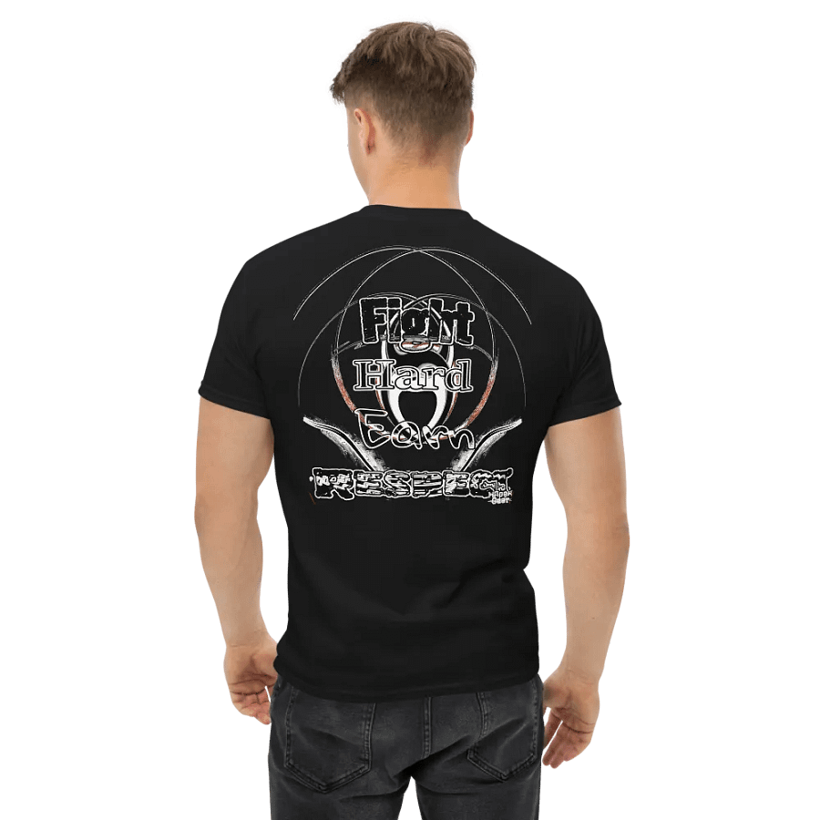 Fight Hard Earn Respect - Embroidered - Heavyweight T-Shirt product image (8)