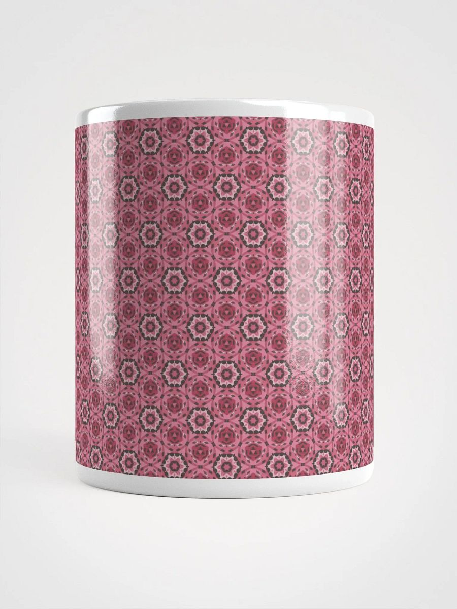 Pink & Black Octagonal Ceramic Mug product image (5)