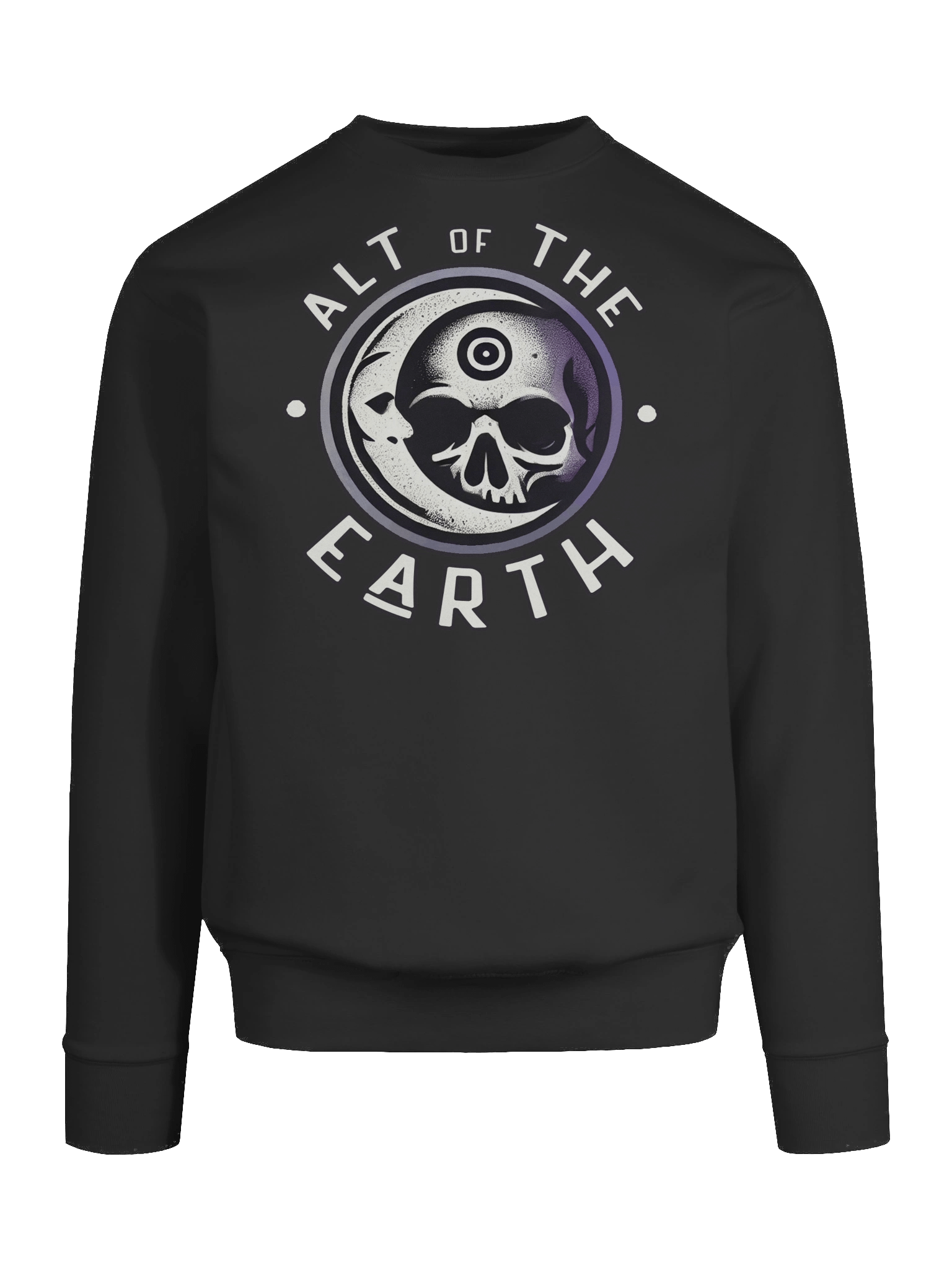 Alt of the Earth Skull & Moon Pull-over Sweater product image (18)