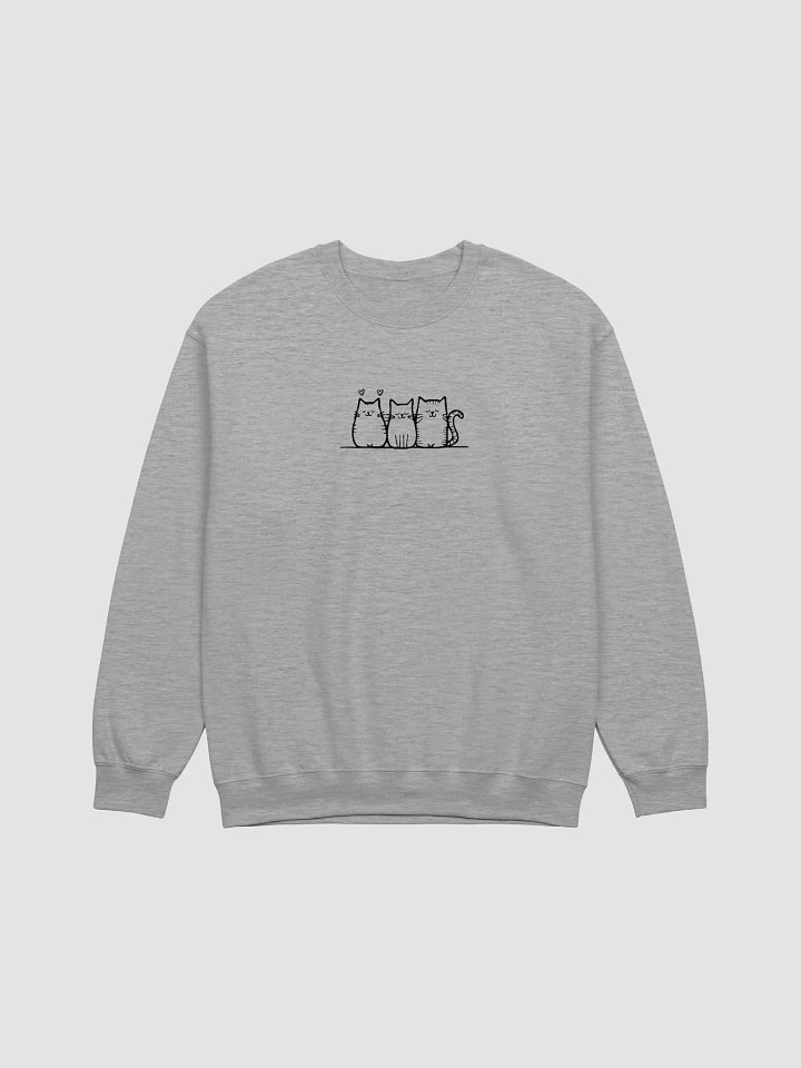Purrfect Trio Sweatshirt product image (1)