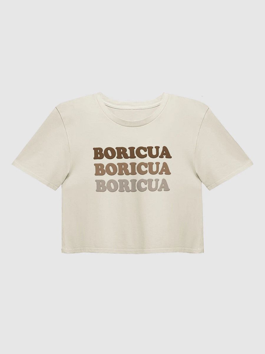 Boricua Tricolor Crop Top product image (1)