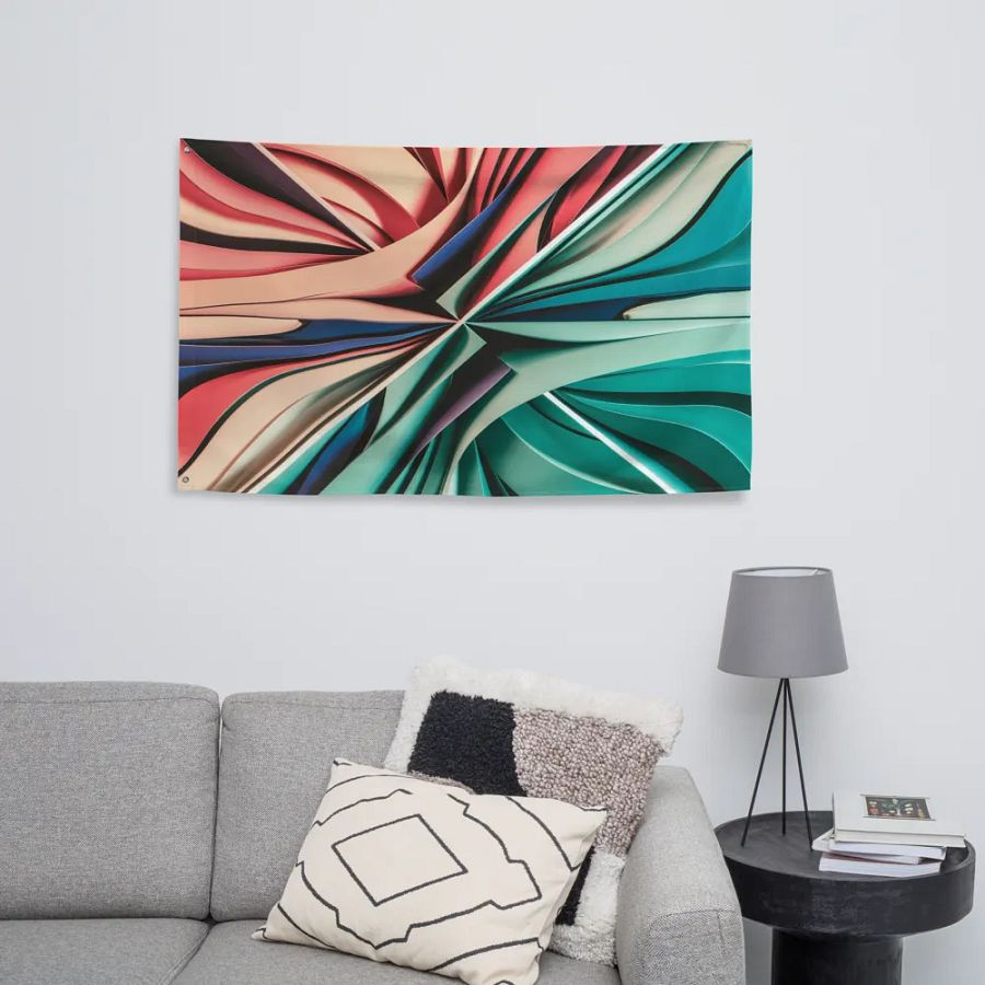 Graphic Grove All-Over Print Custom Flag - 34.5x56in product image (7)