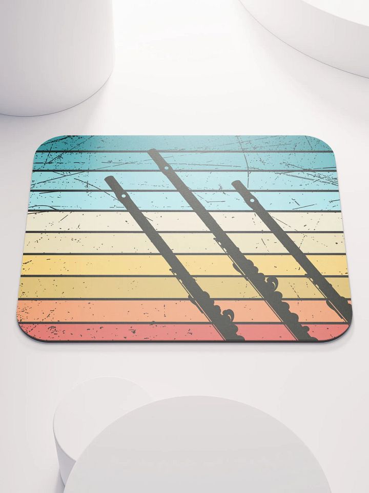 Retro Abstract Flute Mouse Pad - Alto product image (2)