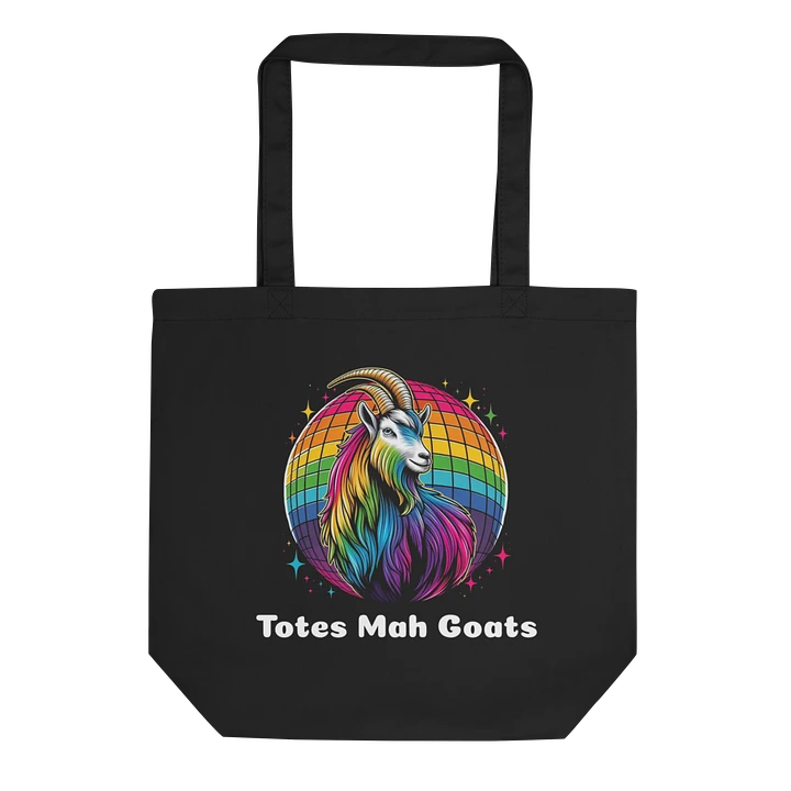 Disco Ball Goat Pride 2024 Tote Bag product image (1)