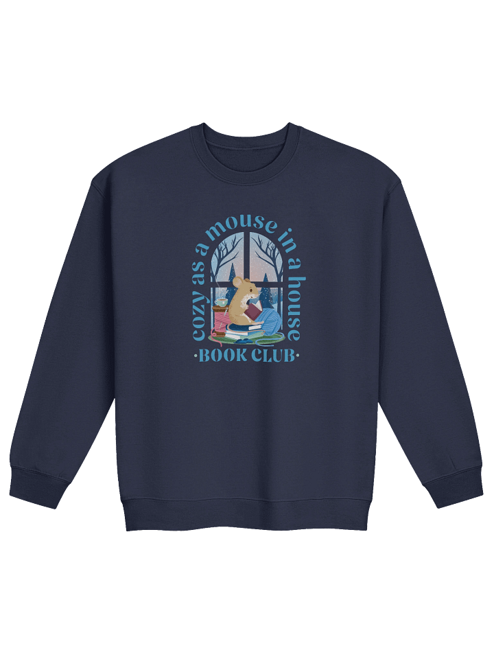 Cozy Mouse Book Club Sweatshirt product image (9)
